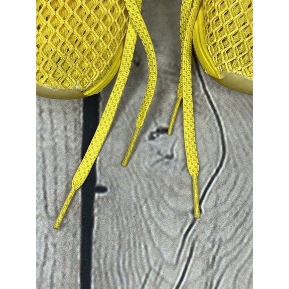 NOBULL Diamond Mesh Runner Shoes Lemon Drop Yellow Mens 7.5 Womens 9 Not Neon - Picture 8 of 13